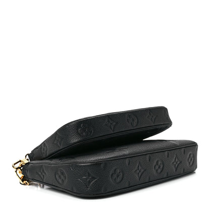 Louis Vuitton Empreinte Monogram Giant Multi Pochette Accessories Black 4 of 13