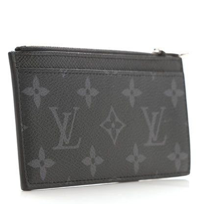 Louis Vuitton Taigarama Coin Card Holder Black 3 of 6