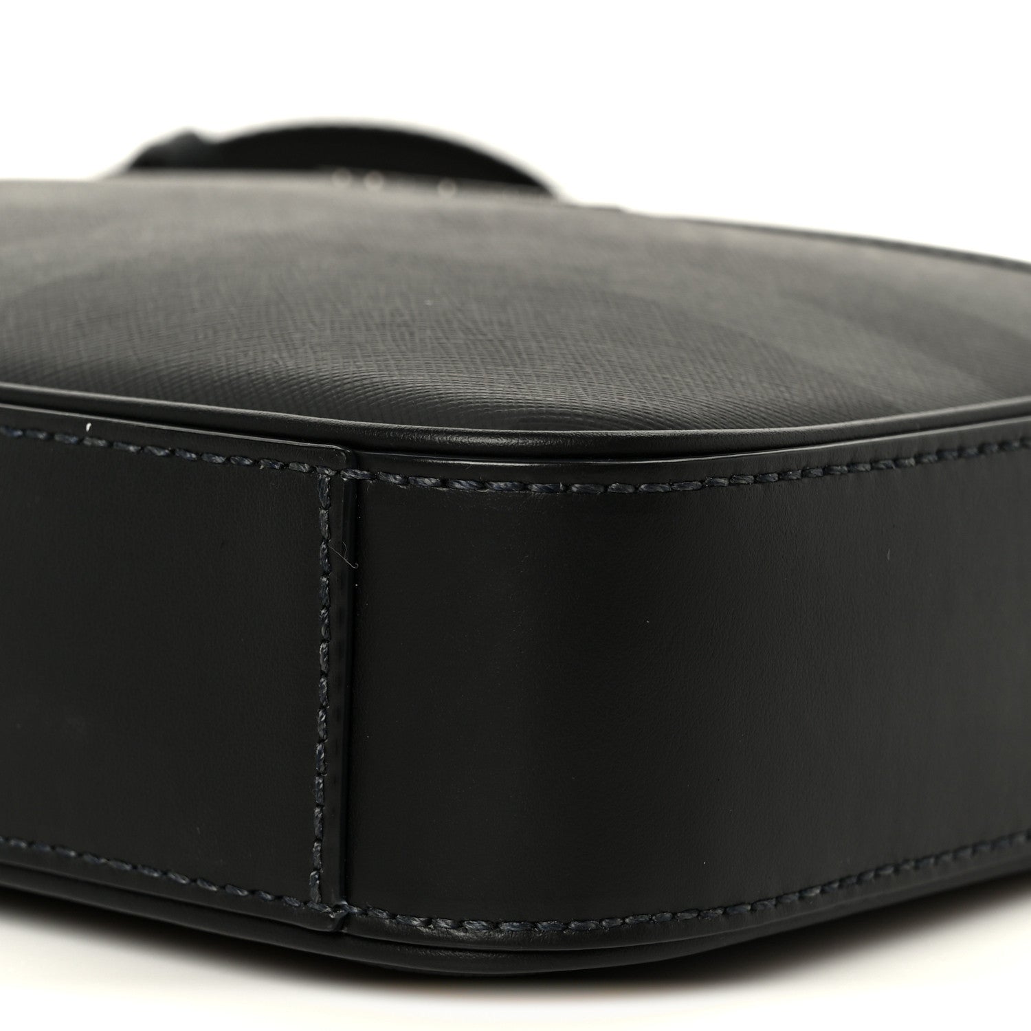 Burberry Coated Canvas Calfskin Check Muswell Bag Charcoal 11 of 11