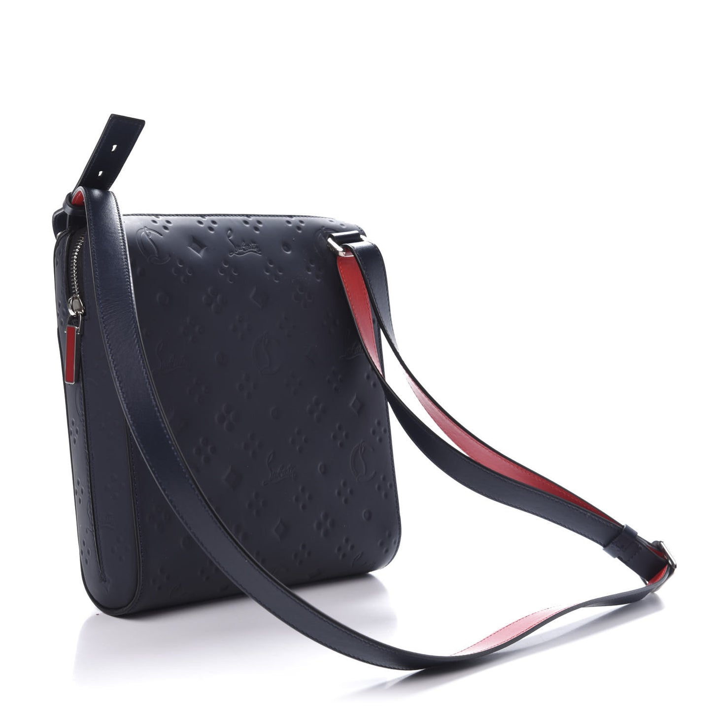 Calfskin Bench Medium Reporter Navy