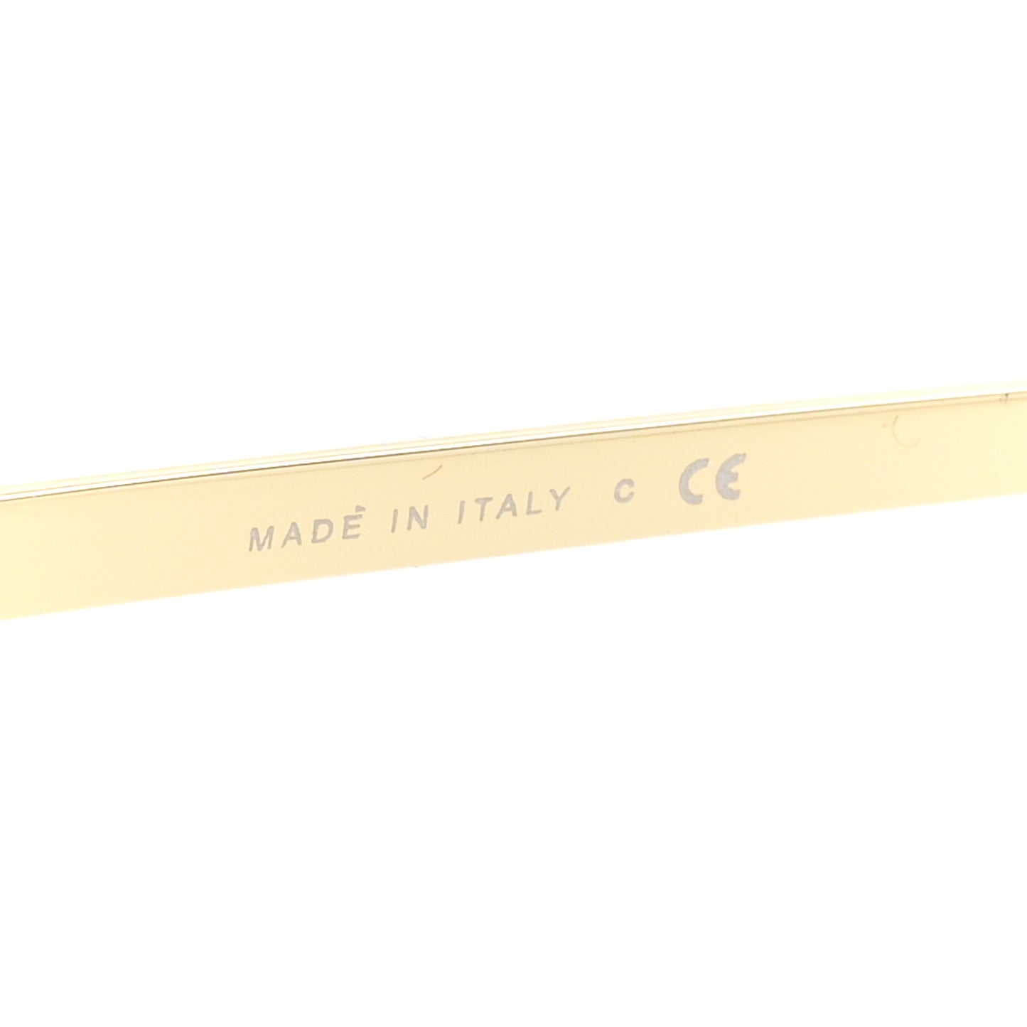 Metal Frame CC Sunglasses 4266 Gold