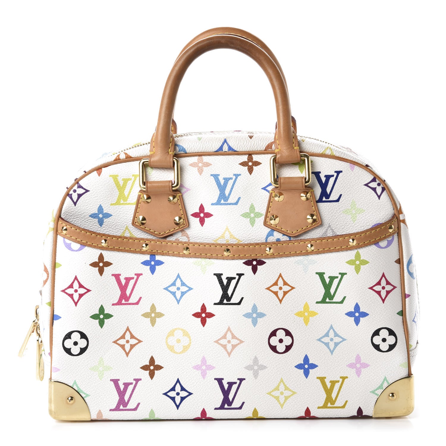 Louis Vuitton Monogram Multicolor Trouville White 1 of 9