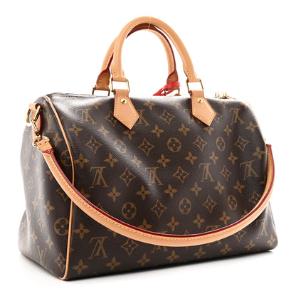 Louis Vuitton Monogram Speedy Soft Crafty 30 3 of 10