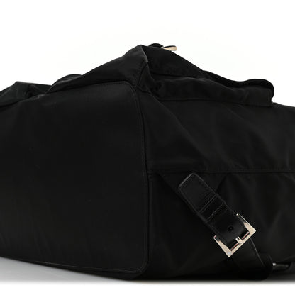 Prada Nylon Vela Medium Backpack Black 10 of 10