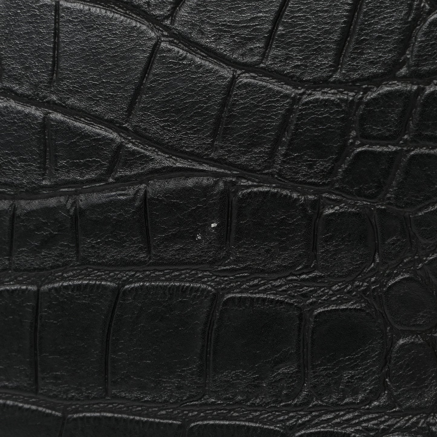Crocodile Embossed CELINE Calfskin Crocodile Embossed Medium Phantom Luggage Black Medium Phantom Luggage Black