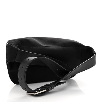 Saint Laurent Canvas Monogram Belt Bag Black 3 of 9