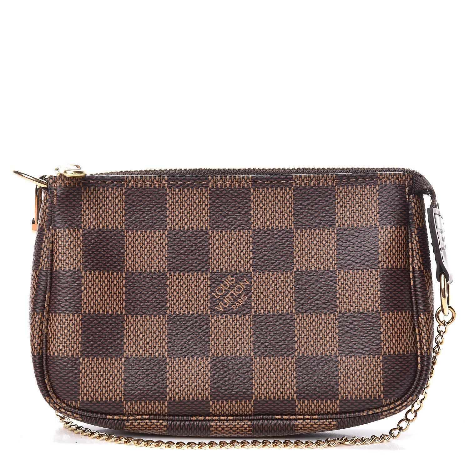 Louis Vuitton Damier Ebene Mini Pochette Accessories 1 of 8