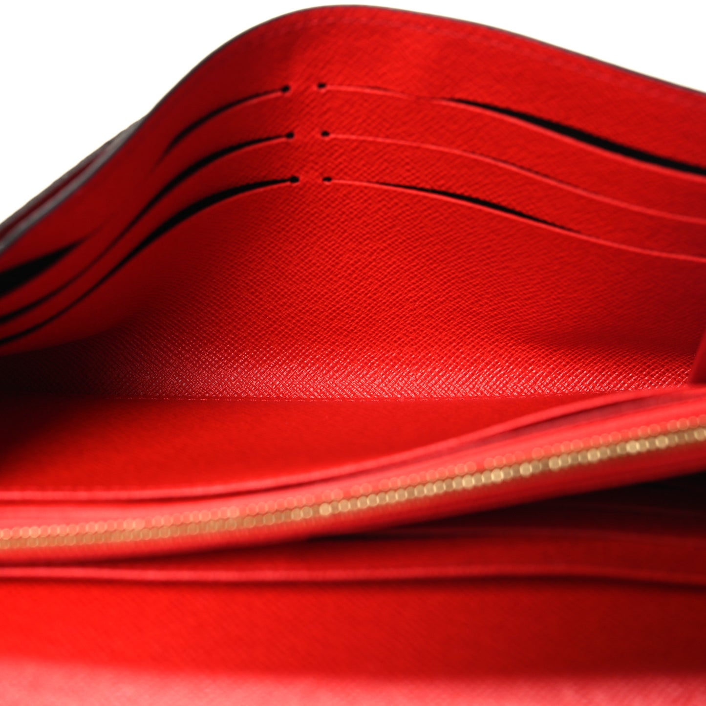 Monogram Sarah Wallet NM Coquelicot