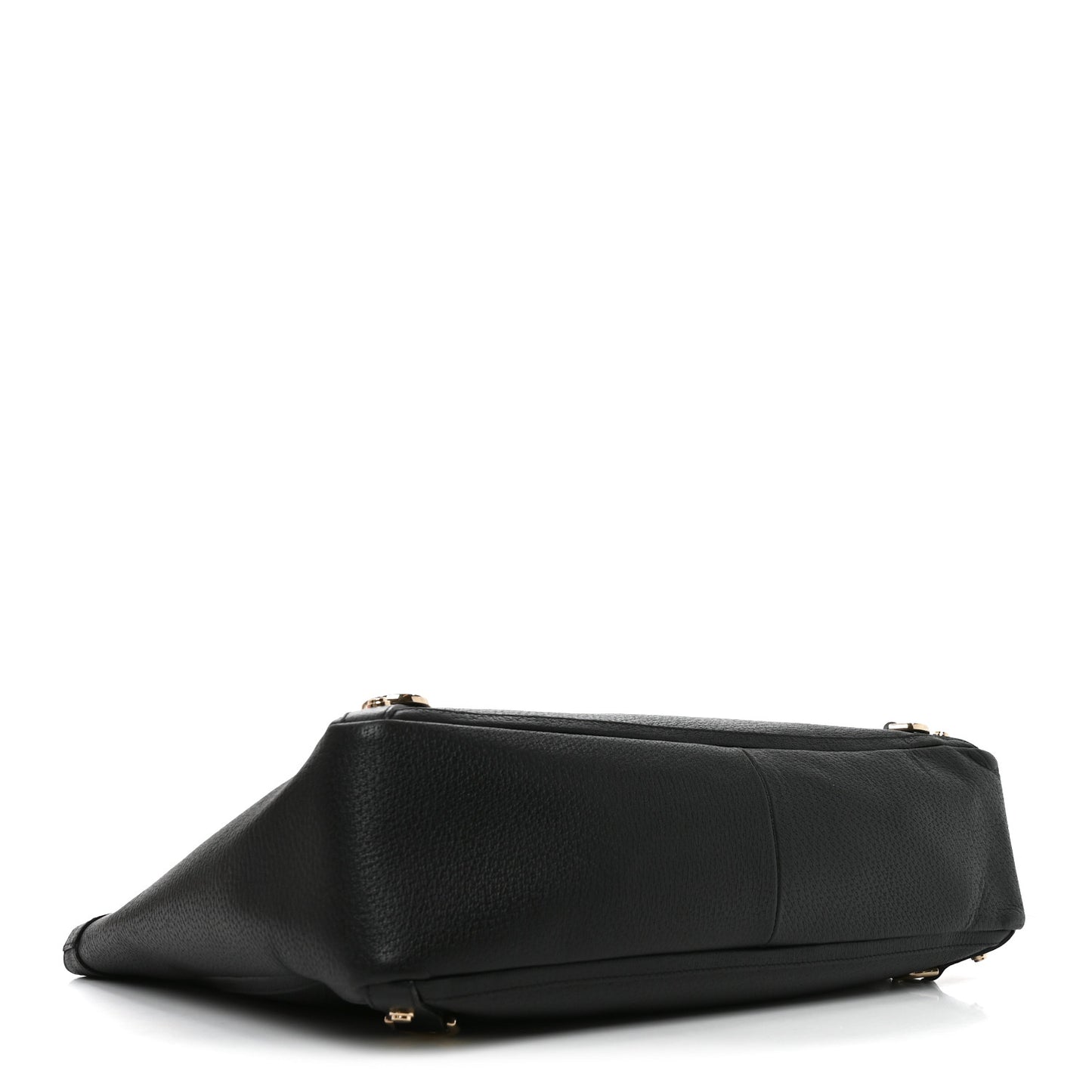 Calfskin Large Abbey Tote Black