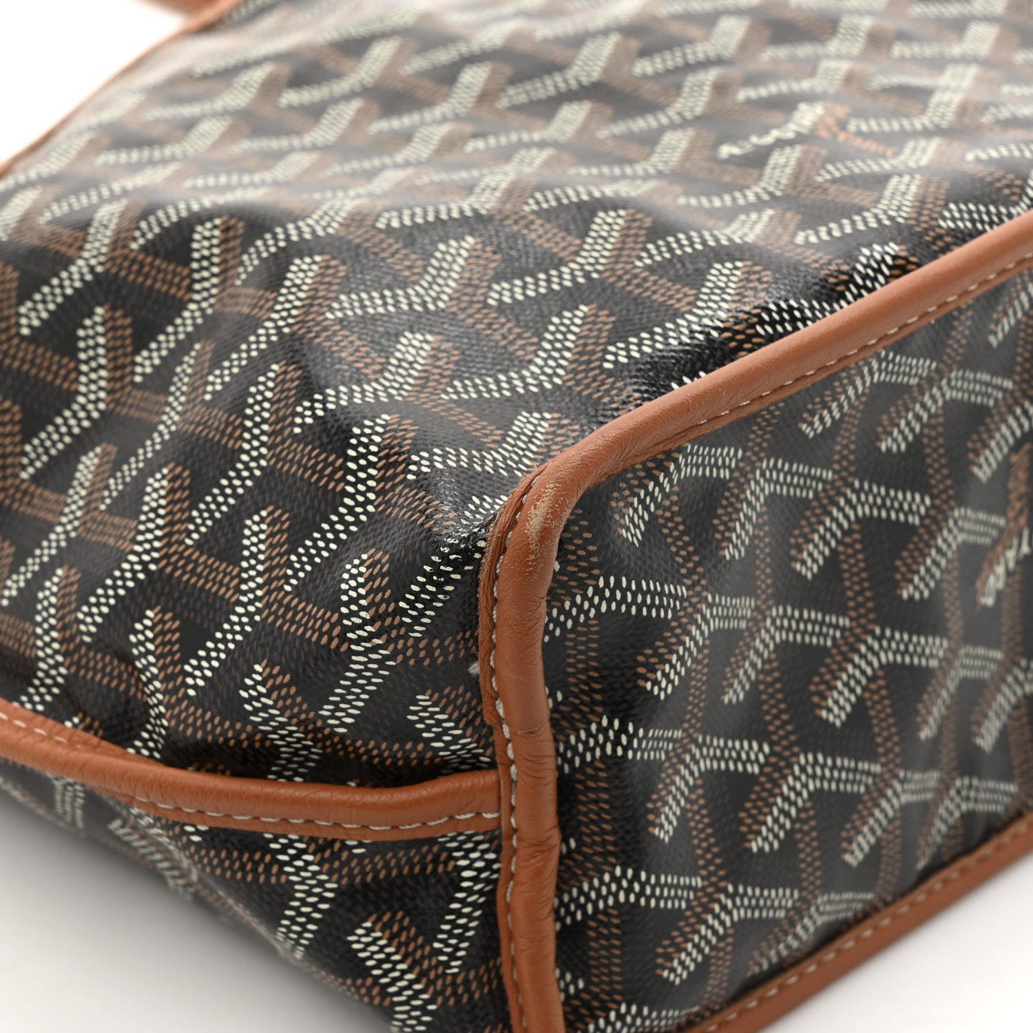 Goyard Goyardine Reversible Mini Anjou Black Gold 18 of 20