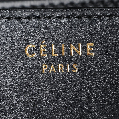 Celine Box Calfskin Medium Classic Box Flap Bag Black 6 of 8