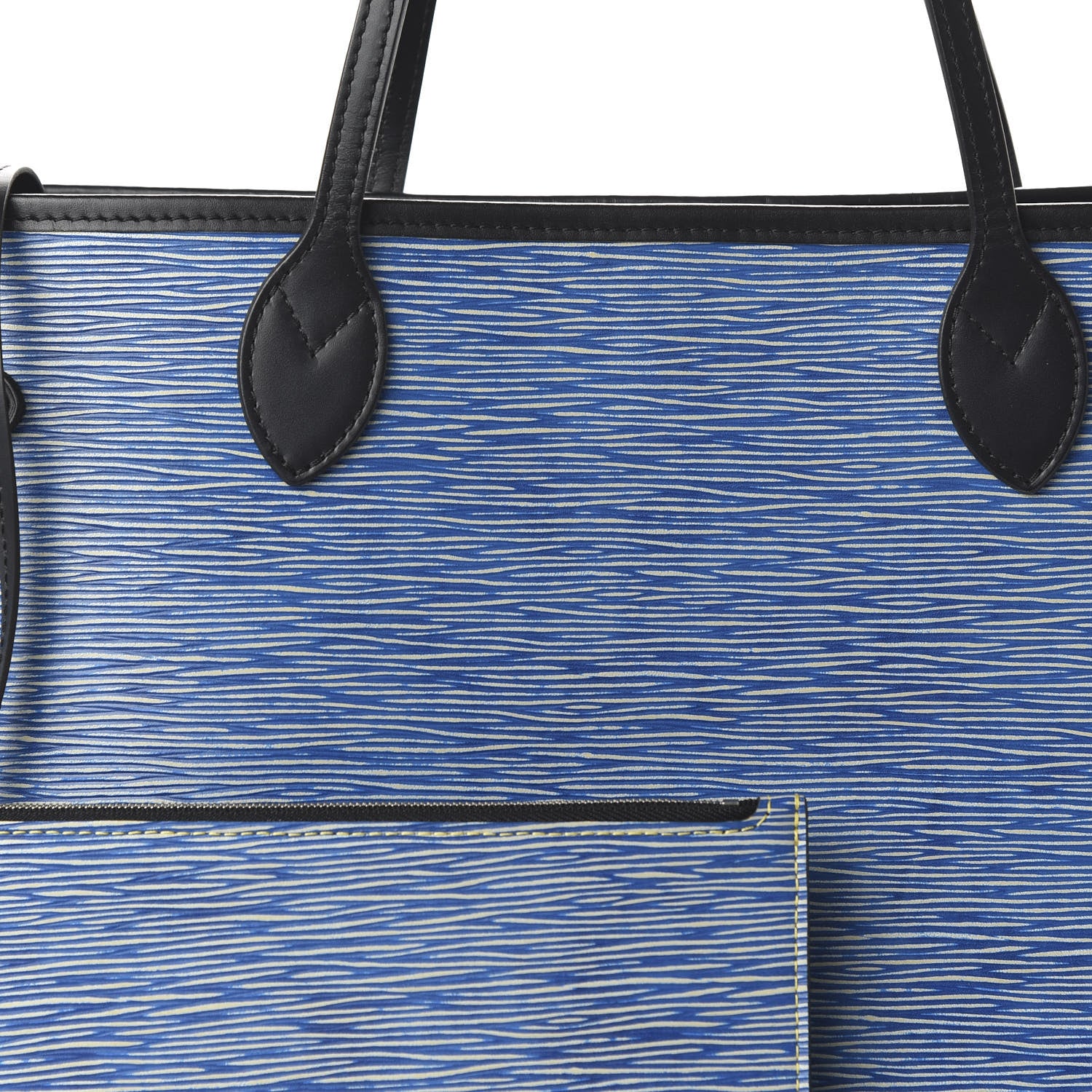 Louis Vuitton Epi Neverfull MM Denim Light 9 of 11