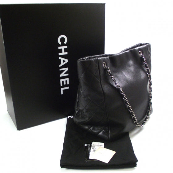 Caviar Large Tote Black