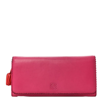 Loewe Calfskin Continental Wallet Lipstick 1 of 20