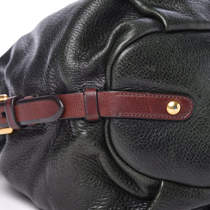 Prada Soft Calfskin Shoulder Bag Cenere 6 of 12