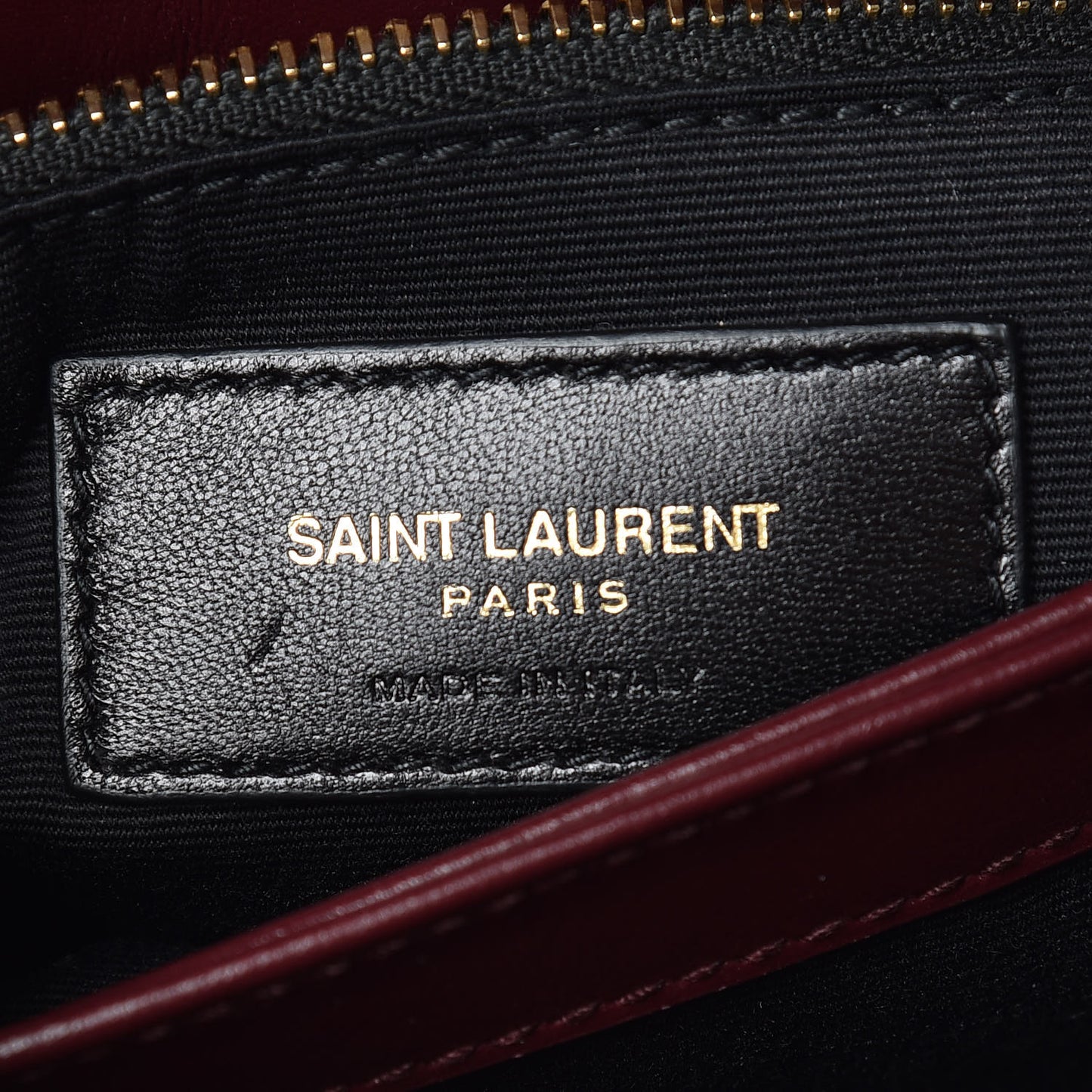 Calfskin Y Quilted Monogram Toy Loulou Crossbody Bag Rouge
