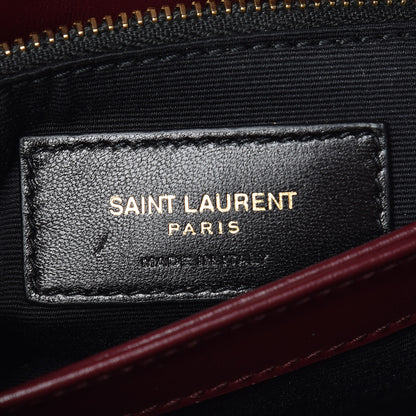 Saint Laurent Calfskin Y Quilted Monogram Toy Loulou Crossbody Bag Rouge 9 of 9
