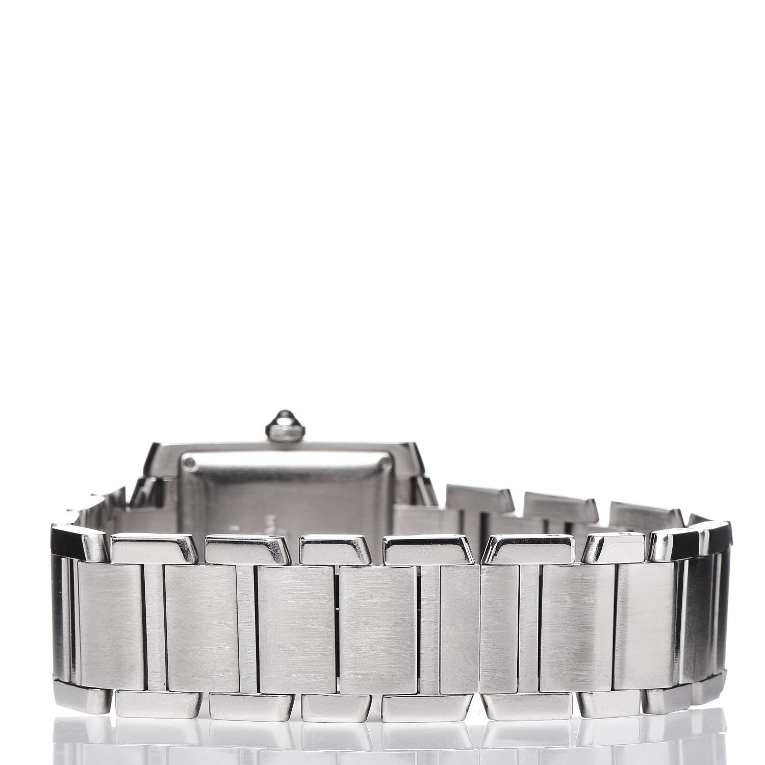 Cartier Stainless Steel 28mm Tank Francaise Automatic Watch 4 of 6