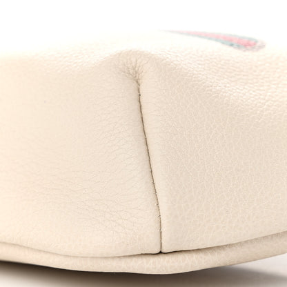 Gucci Grained Calfskin Logo Belt Bag White 10 of 10