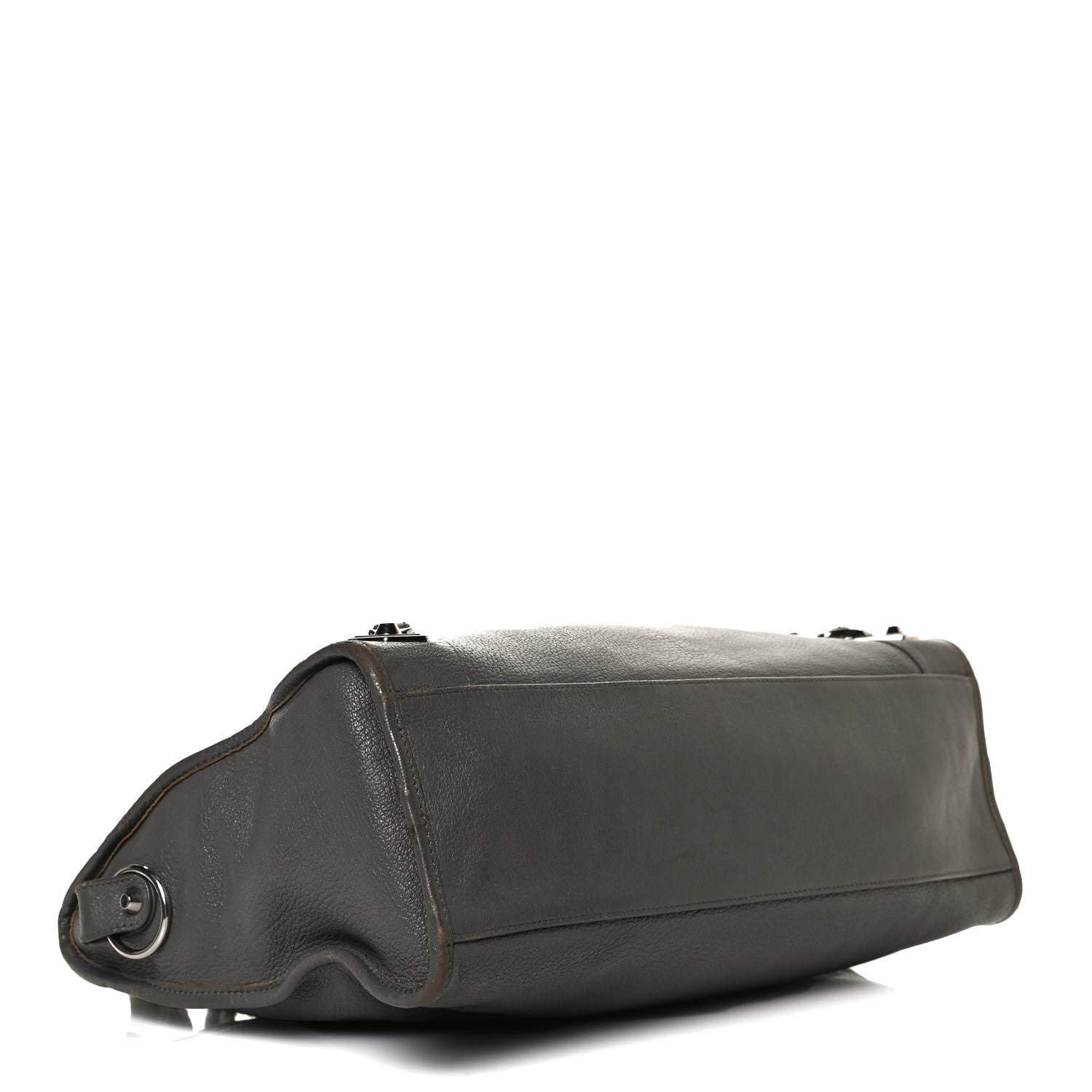 Balenciaga Chevre Silver Metallic Edge Hardware City Gris Acier 4 of 22