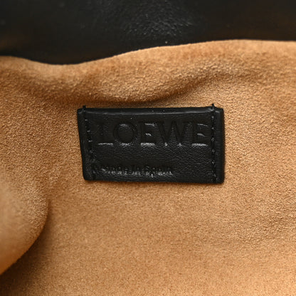 Loewe Calfskin Small Flamenco Knot Bag Black 6 of 11
