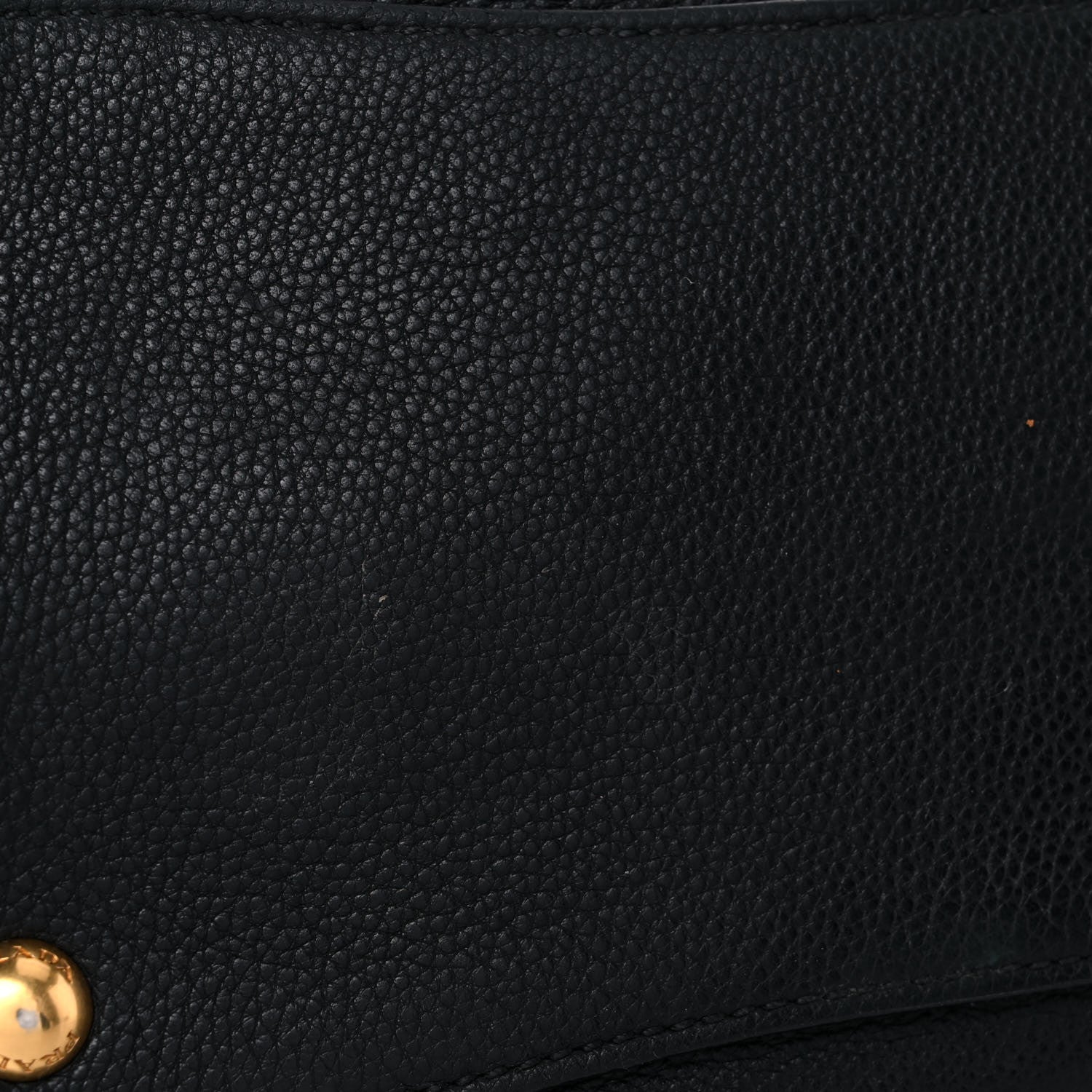 Prada Vitello Grain Tote Black 12 of 15