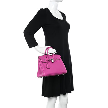 Hermes Taurillon Novillo Birkin 25 Magnolia Capucine 2 of 11