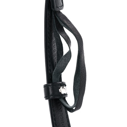 Gucci Moon Calfskin Nickel Interlocking G 20mm Belt 80 32 Black 6 of 7