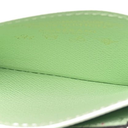 Louis Vuitton LV X TM Monogram Cherry Blossom Card Holder Sakura Brown 5 of 8