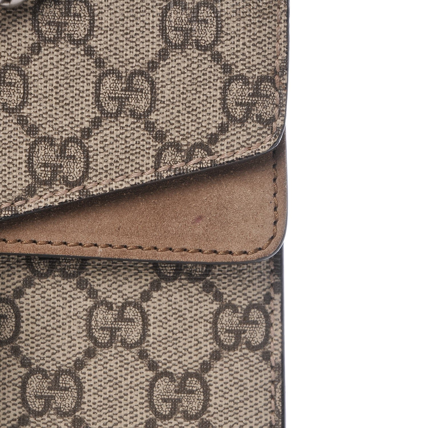 Gucci GG Supreme Monogram Mini Dionysus Shoulder Bag Taupe 11 of 11