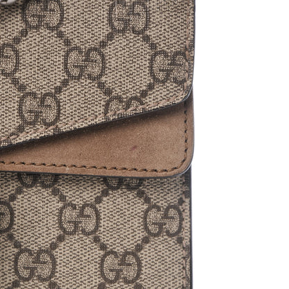 Gucci GG Supreme Monogram Mini Dionysus Shoulder Bag Taupe 11 of 11