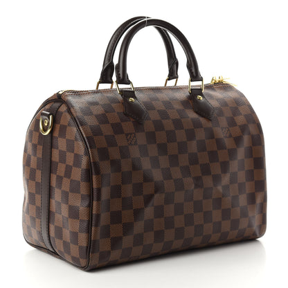 Louis Vuitton Damier Ebene Speedy Bandouliere 30 2 of 8