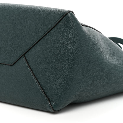 Celine Soft Grained Calfskin Small Belt Cabas Phantom Amazone 8 of 13