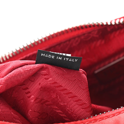 Prada Nylon Re-Edition 2005 Shoulder Bag Rosso 9 of 11