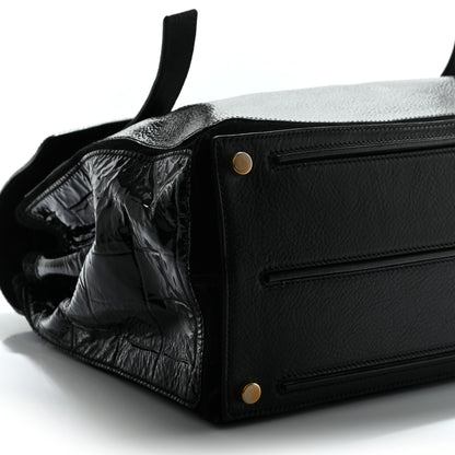 Saint Laurent Pony Hair Patent Large Muse Two Black 8 of 9