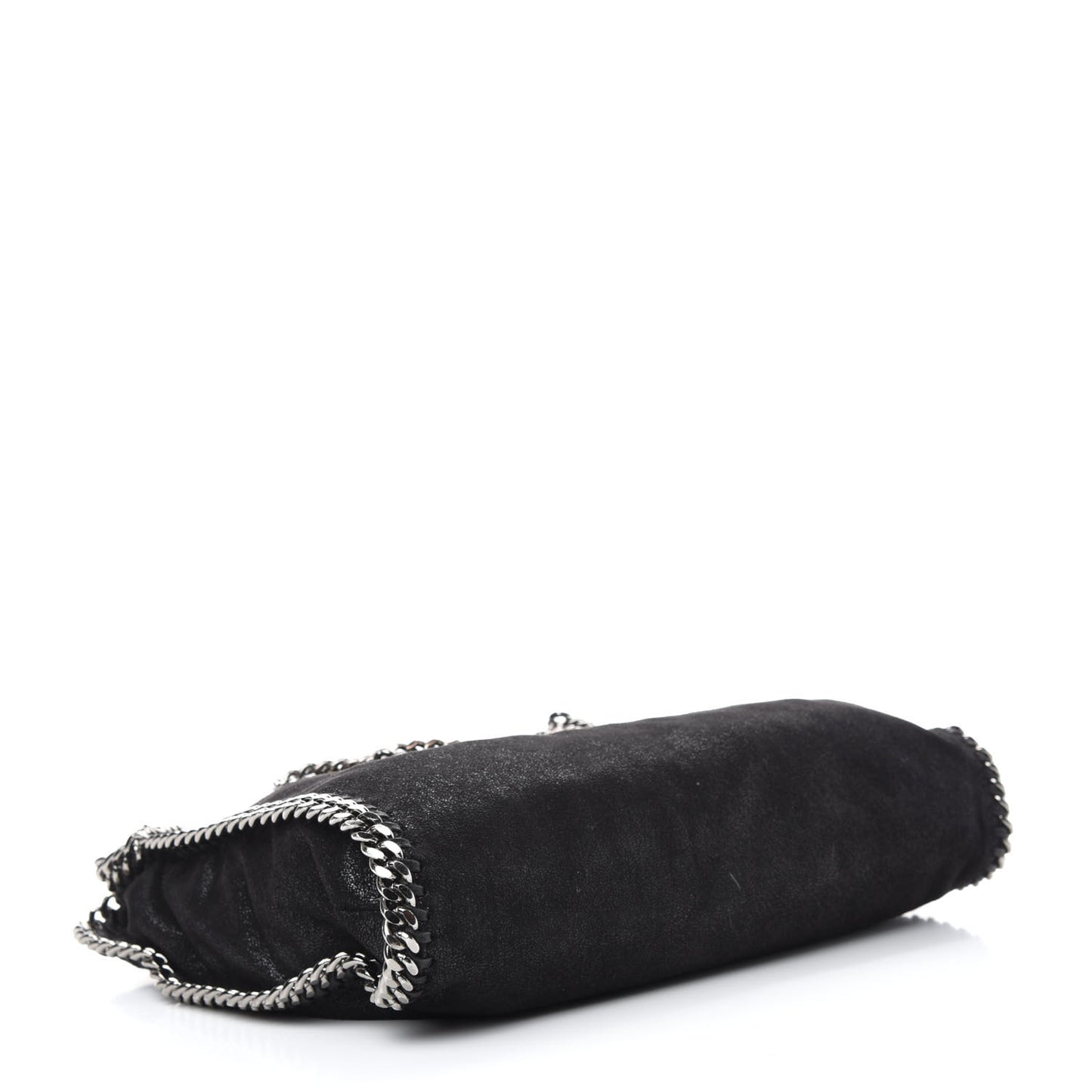 Shaggy Deer Falabella Fold Over Tote Black