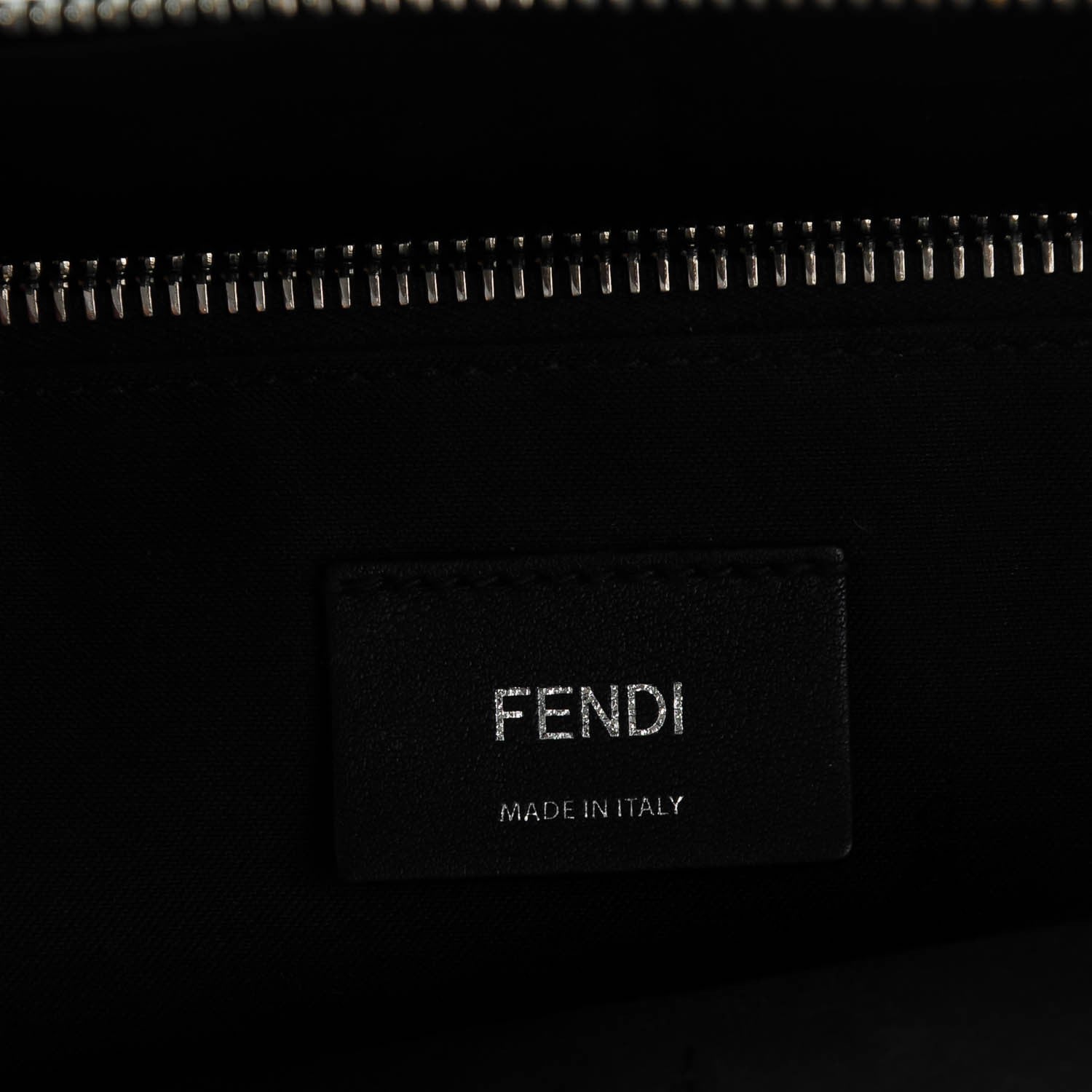Fendi Vitello Dolce Large By The Way Boston Bag Black 6 of 7