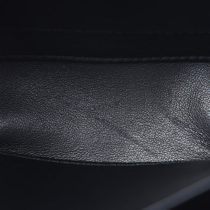 Chanel Caviar Quilted CC Filigree Vanity Clutch With Chain Black 10 of 11