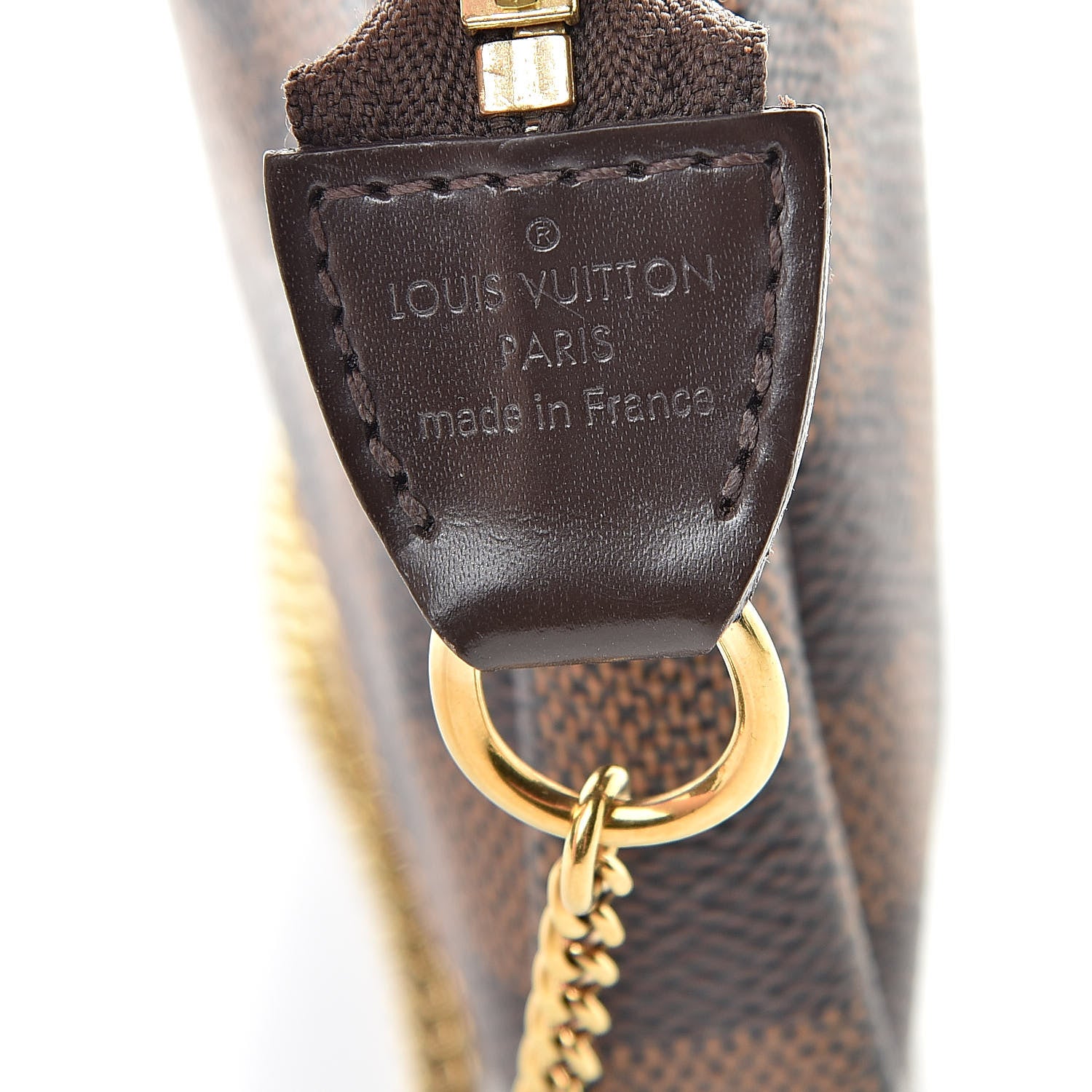 Louis Vuitton Damier Ebene Mini Pochette Accessories 6 of 14