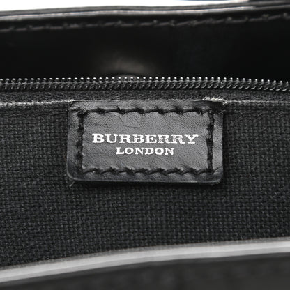 Burberry Prorsum House Check Shoulder Bag Black 5 of 10