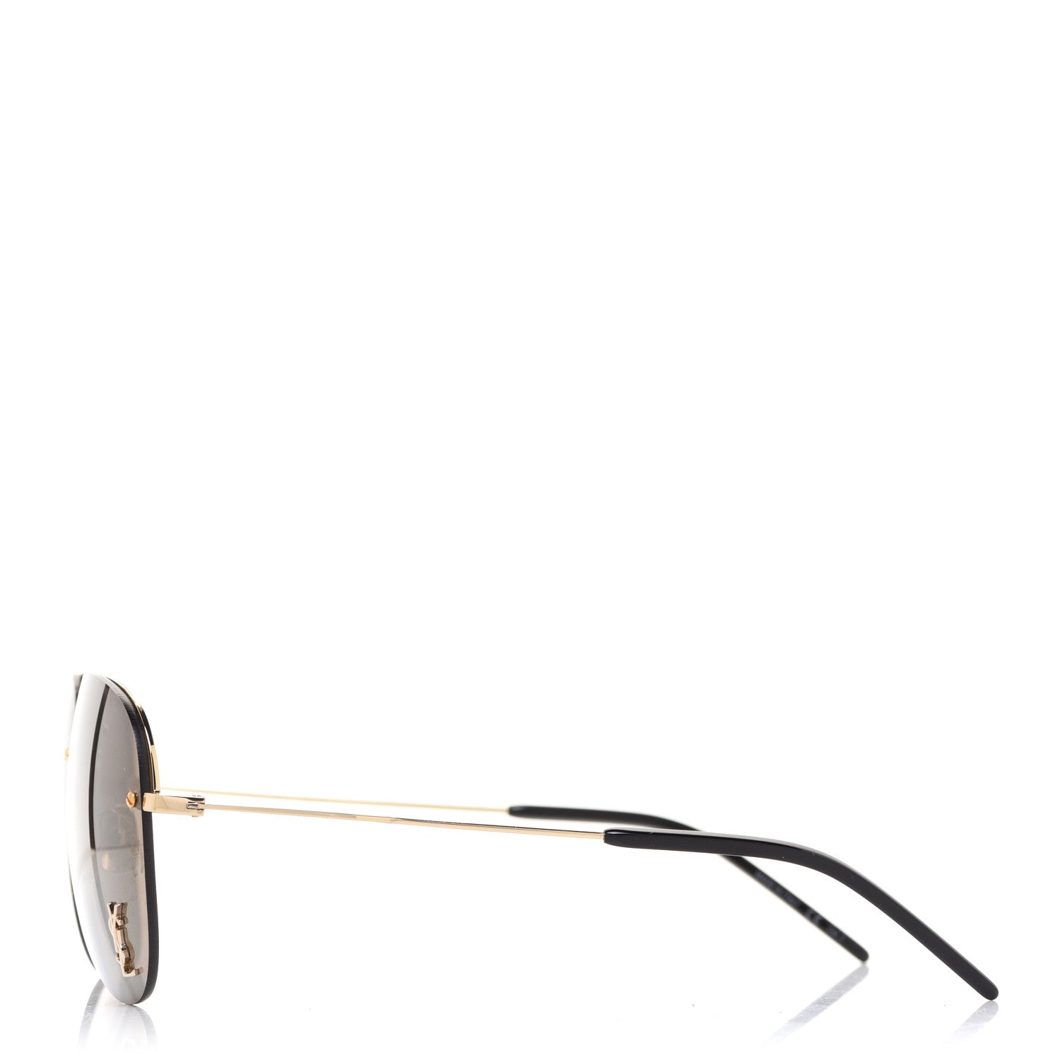 Saint Laurent Aviator Classic 11 Sunglasses Brown 3 of 8