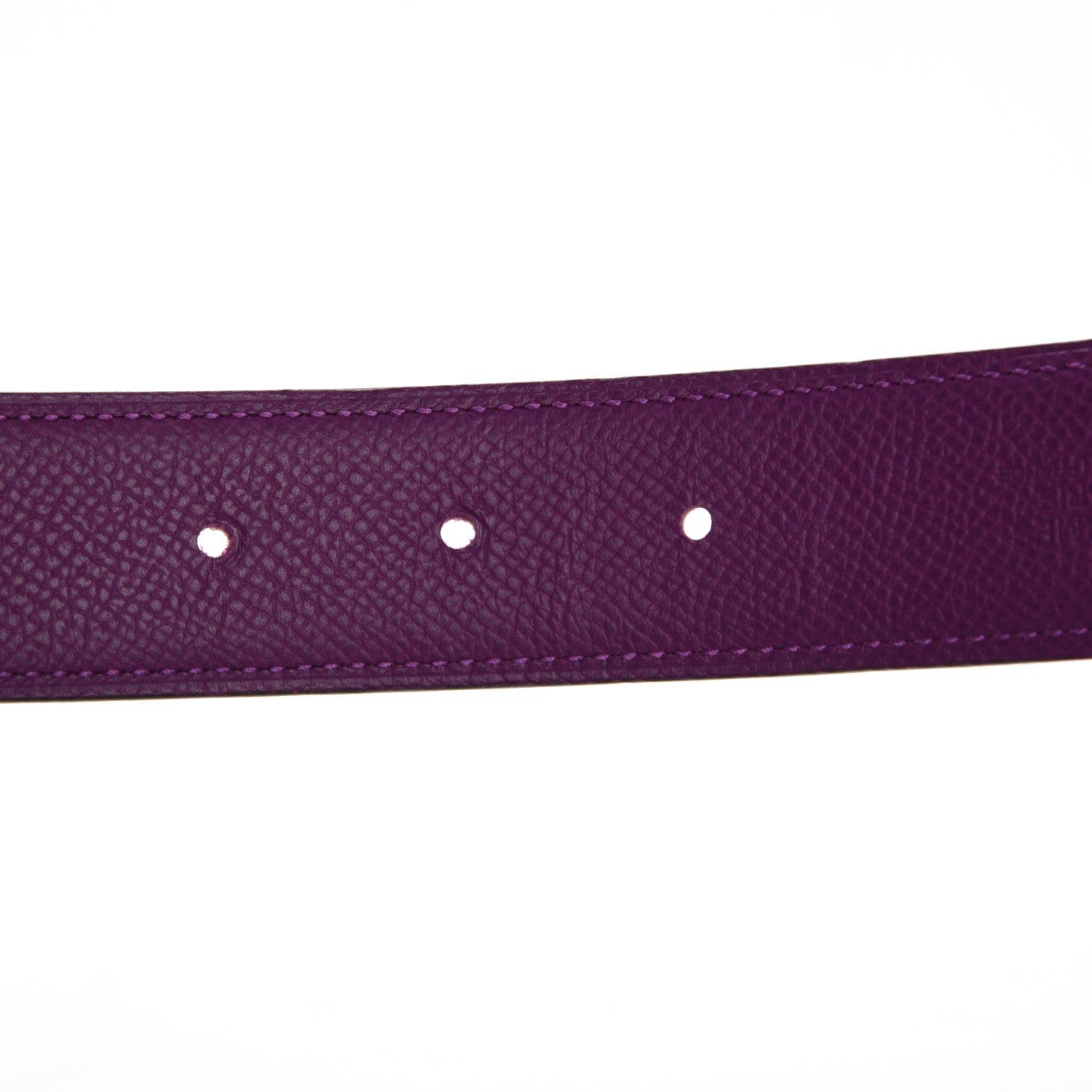 Hermes Epsom Swift 32mm Belt Strap 95 Anemone Capucine 4 of 6