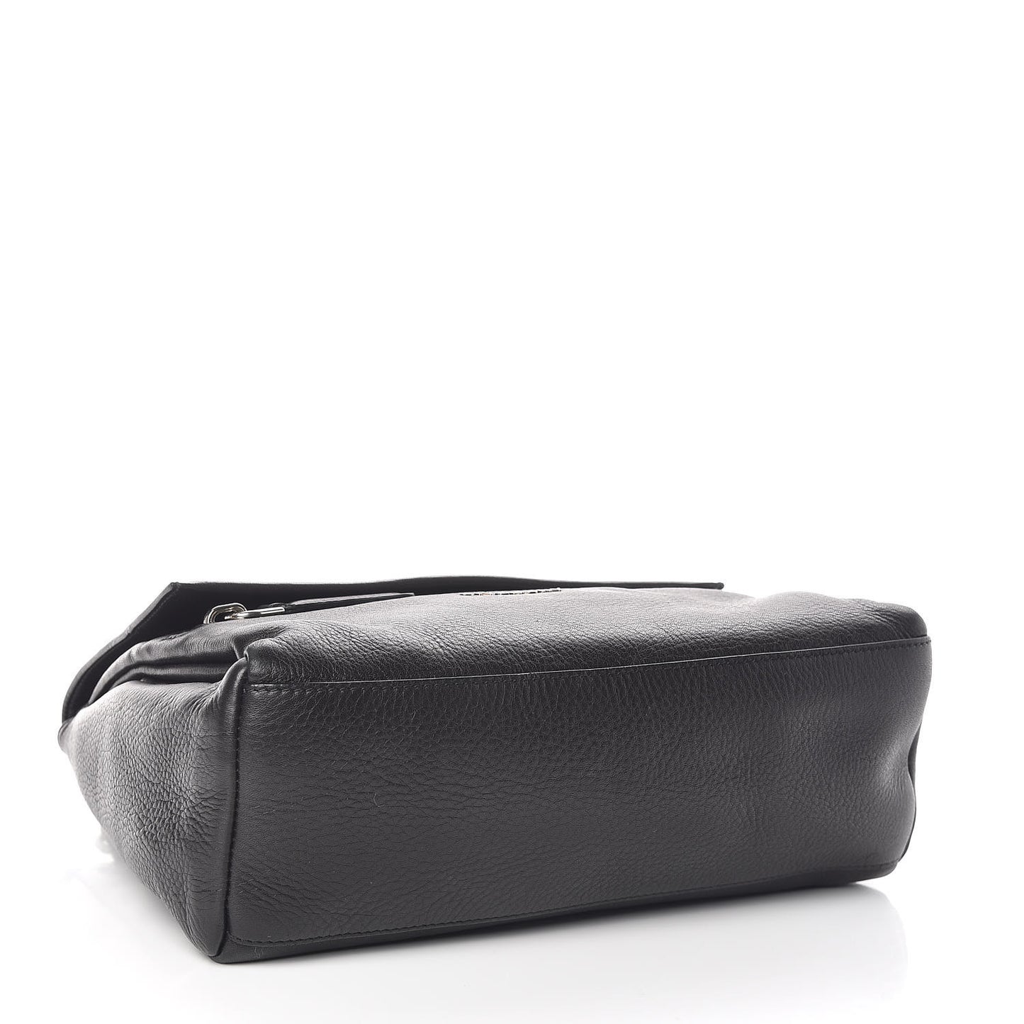 Calfskin Small Pandora Pure Flap Bag Black