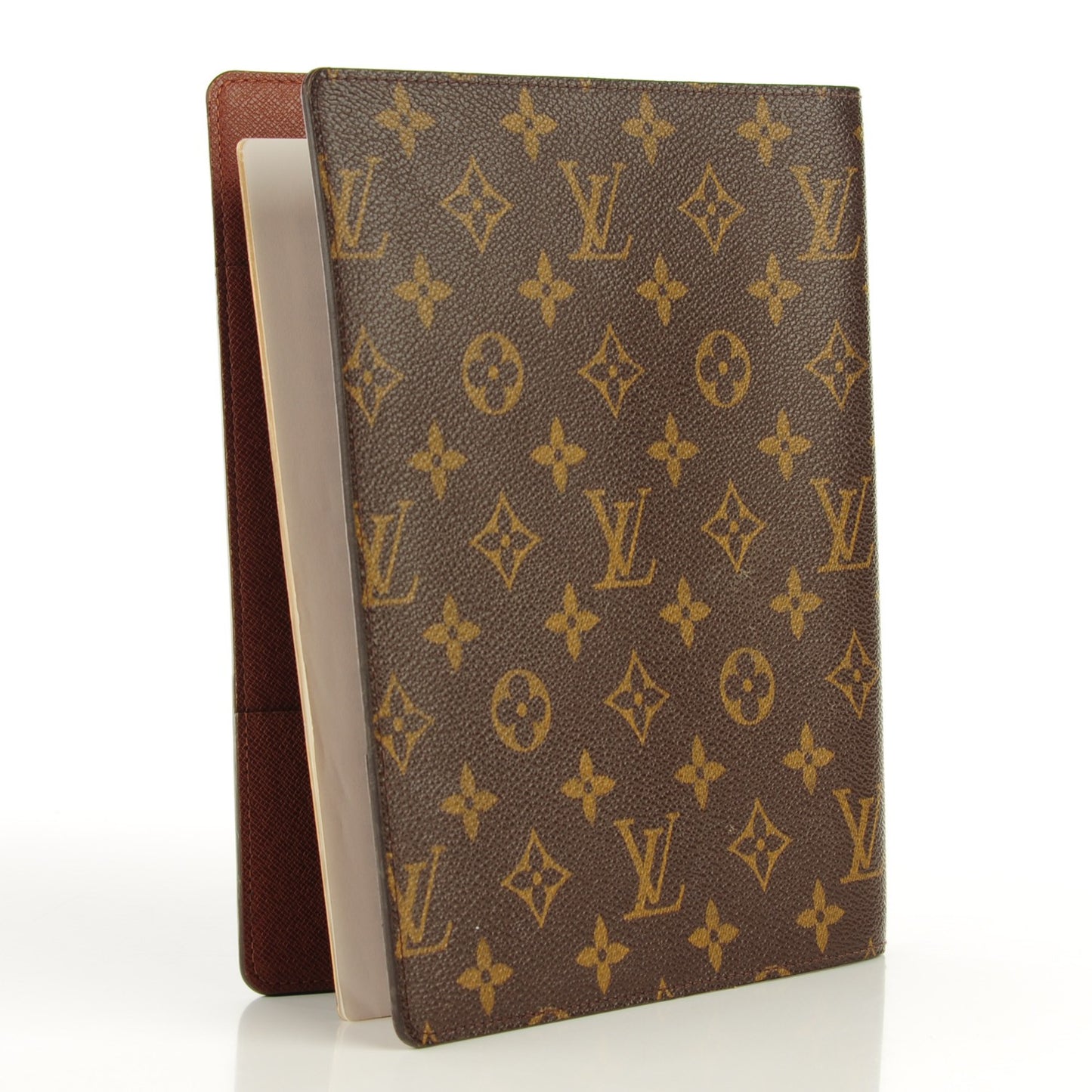 Monogram Desk Agenda Cover