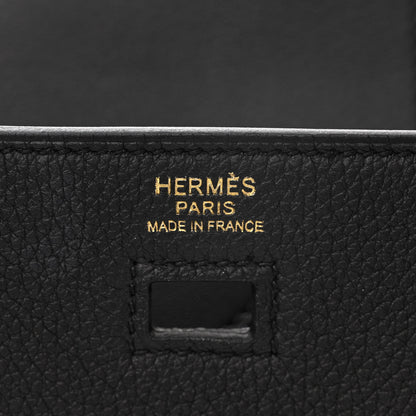 Hermes Togo Swift Birkin En Desordre Sellier 30 Black 6 of 12