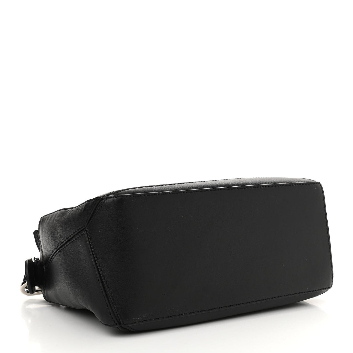Calfskin Small Puzzle Bag Black