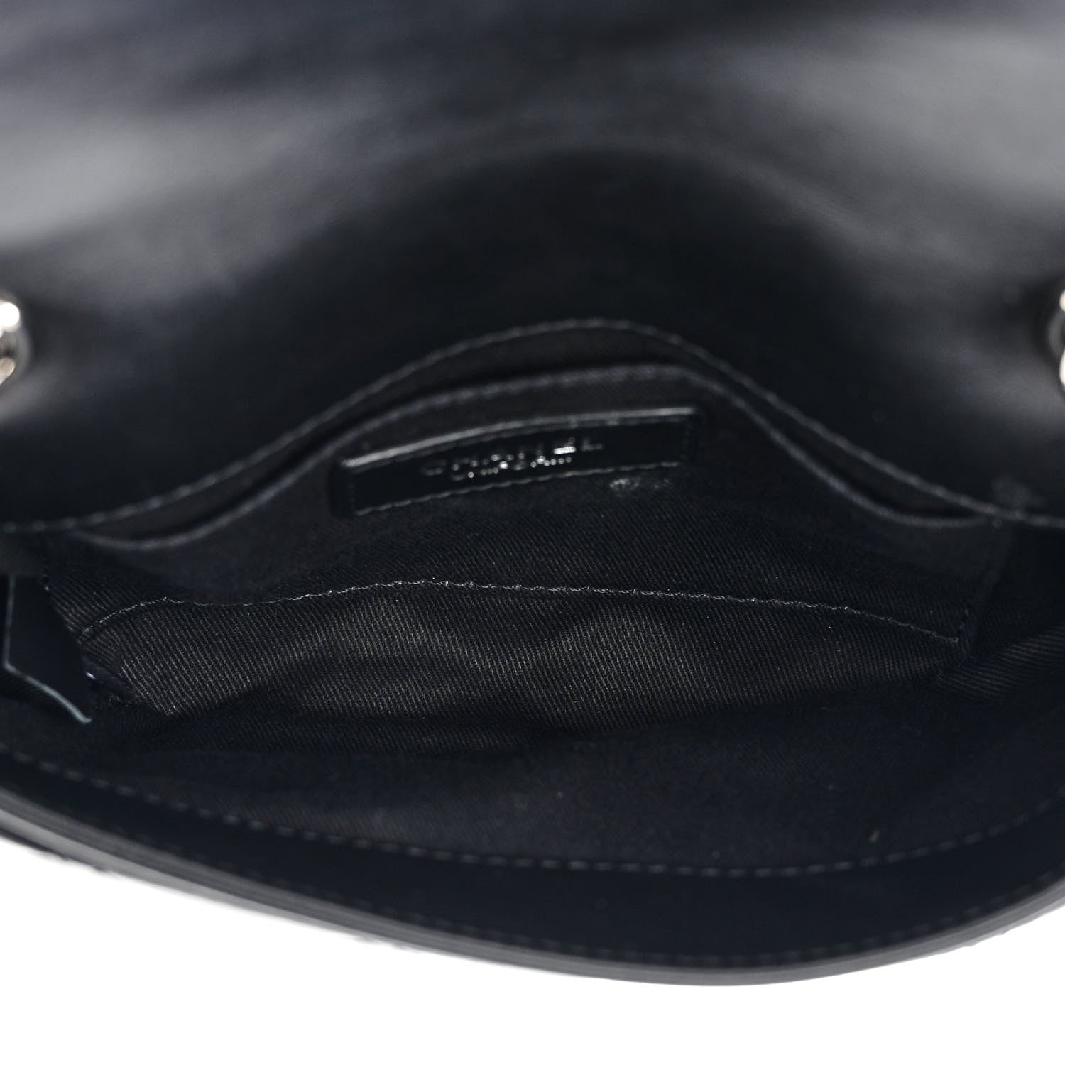 Chanel Calfskin Quilted CC Uniform Flap Belt Bag Black 5 of 13