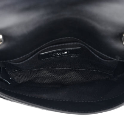 Chanel Calfskin Quilted CC Uniform Flap Belt Bag Black 5 of 13