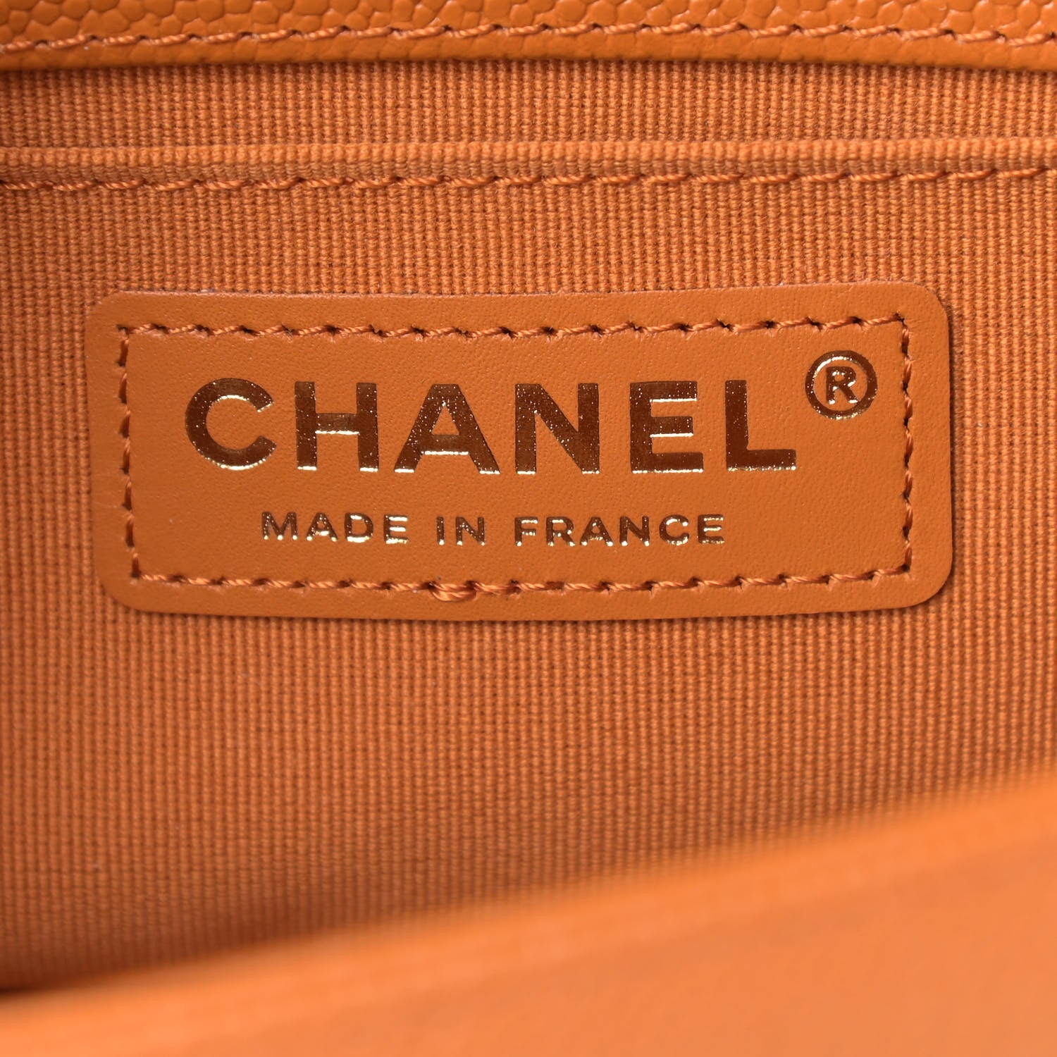 Chanel Caviar Quilted Small Boy Flap Light Brown 6 of 12