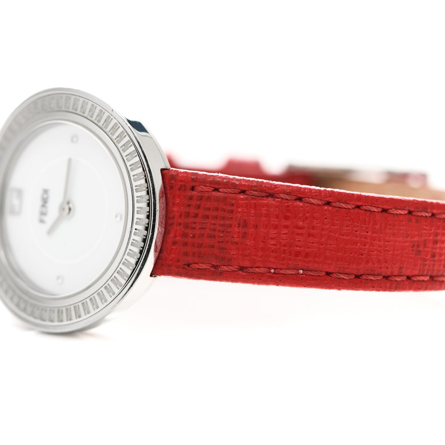 Stainless Steel Calfskin 28mm My Way Quartz Watch Red